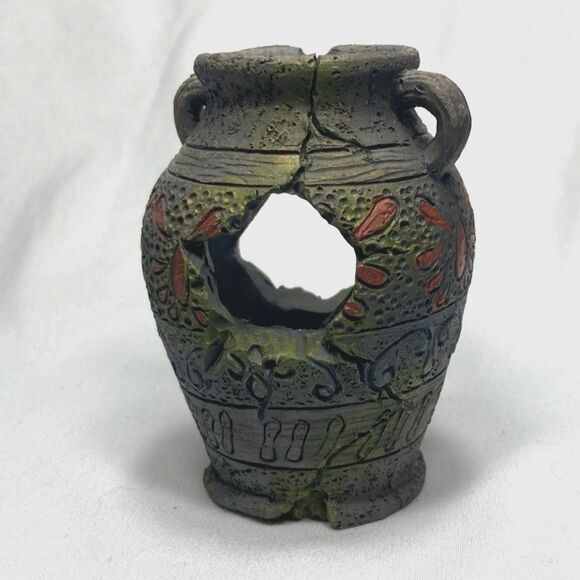 Top Fin Pottery Small 3"T x 2.5" W x 2"L Aquarium Decoration - Picture 3 of 5